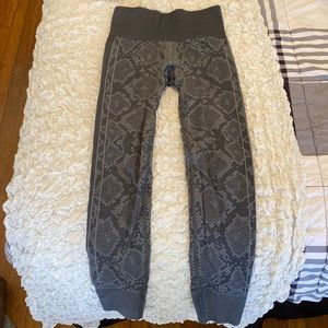 Lululemon Snakeskin Leggings